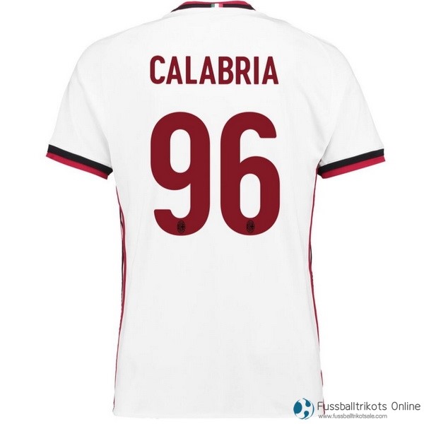 AC Milan Trikot Auswarts Galabria 2017-18 Fussballtrikots Günstig